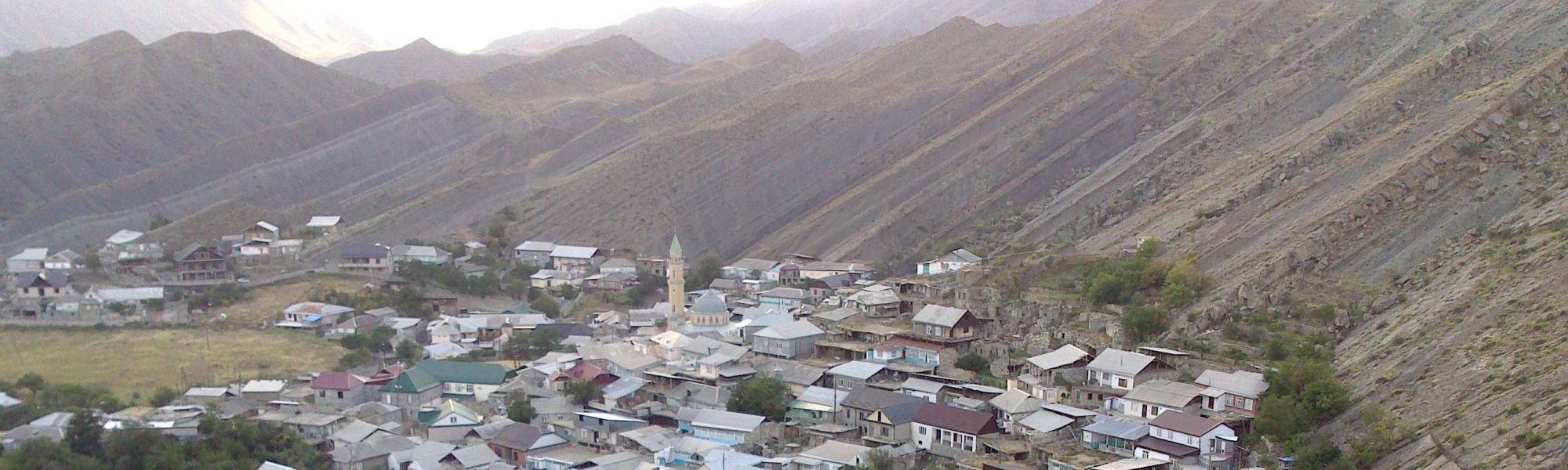 A look at the central part of the Muni village, Andi-speaking area, Daghestan