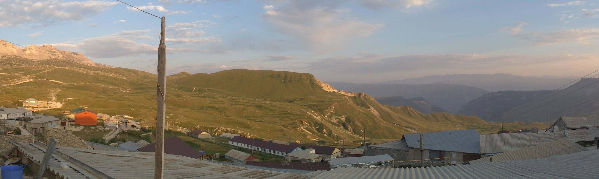 A look from the upper part of the Rikvani village, Andi-speaking area, Daghestan
