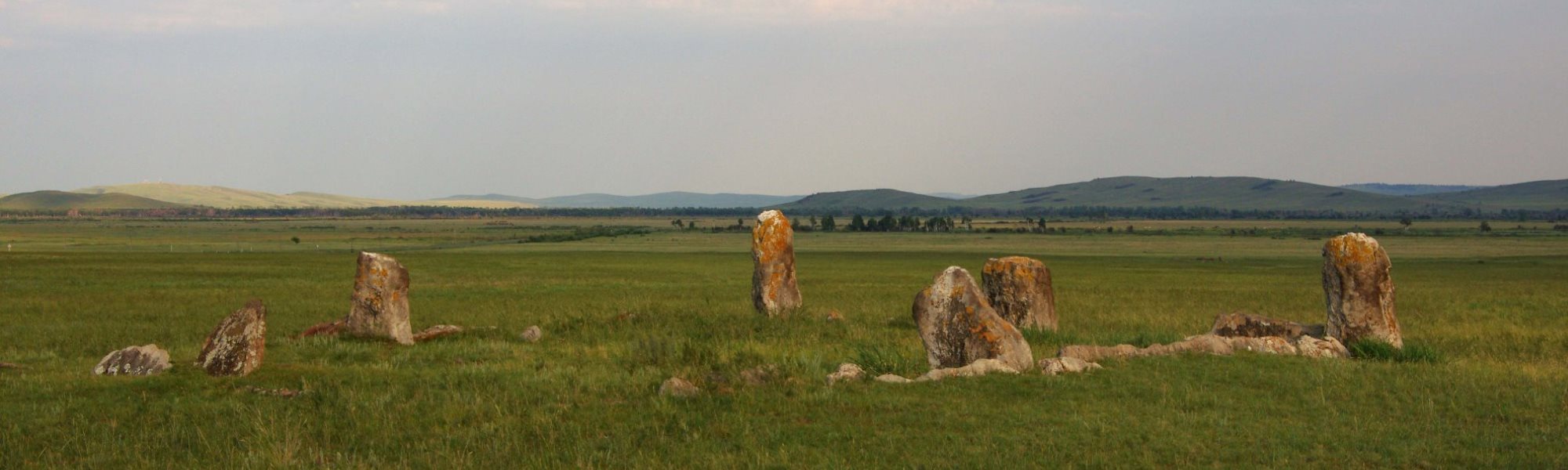 Ancient burial site in the Shirinsky District, Khakassia