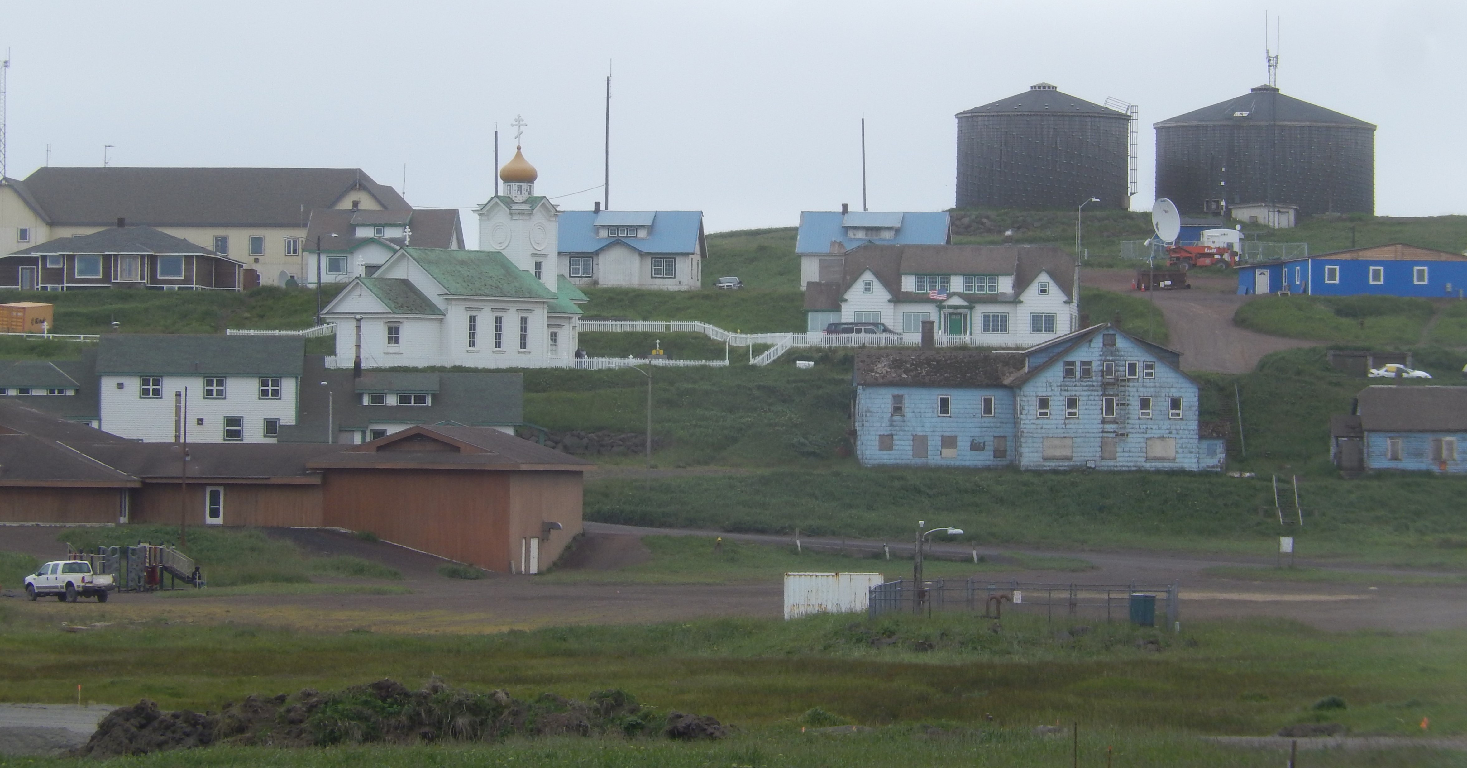 Поселок Сейнт-Пол, острова Прибылова